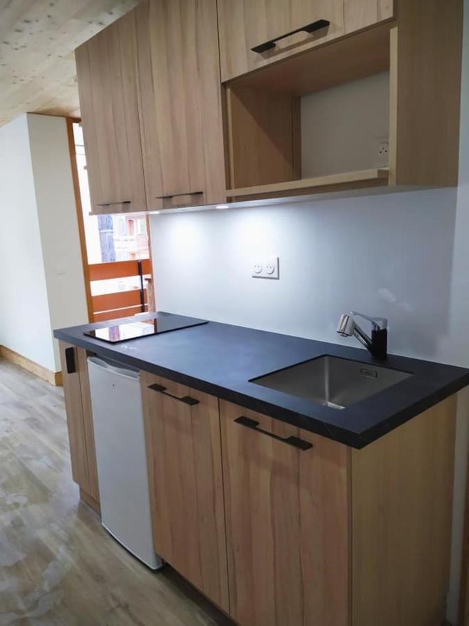 Charming Studio With Balcony Macot-la-Plagne Esterno foto