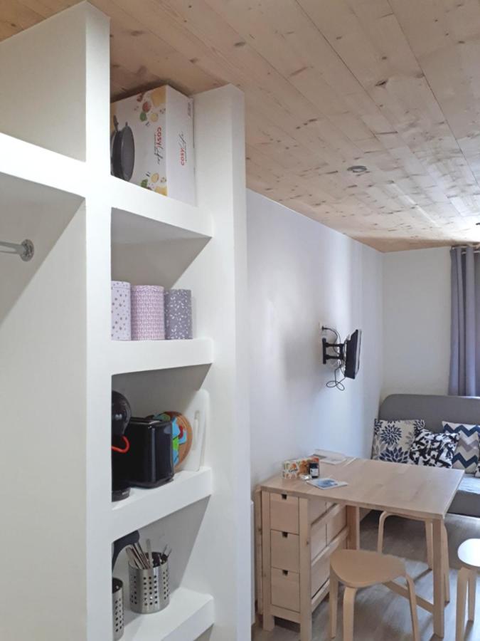 Charming Studio With Balcony Macot-la-Plagne Esterno foto